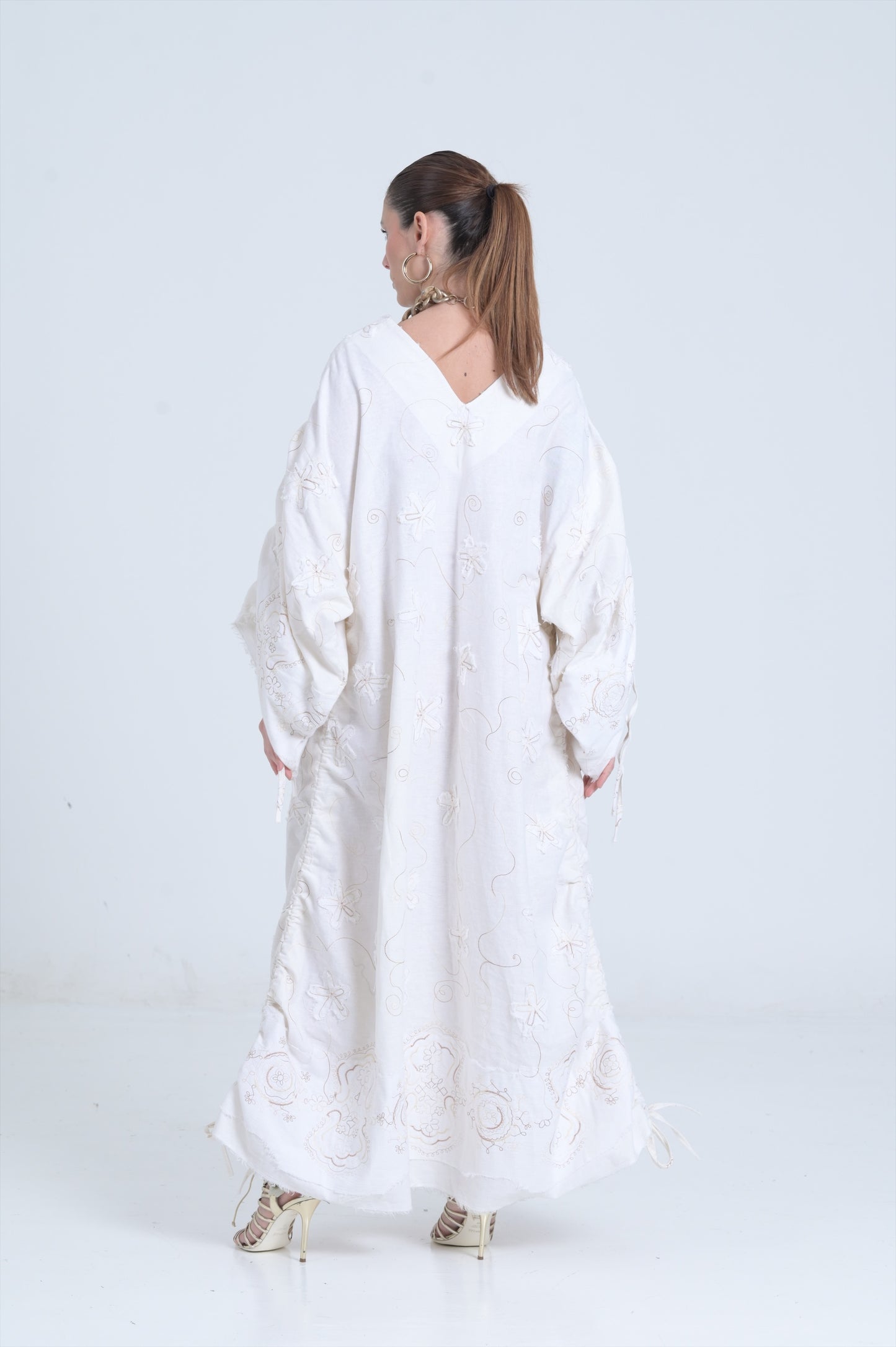 Indian linen dress